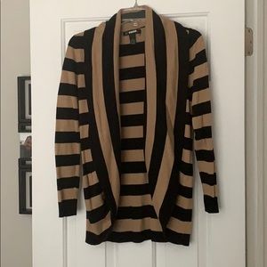 INC black & tan sweater
